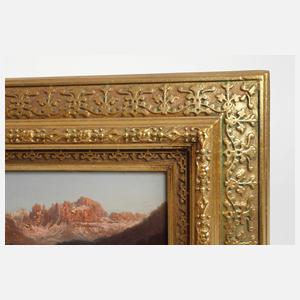 Louis Ritschard, Dorf in den Dolomiten