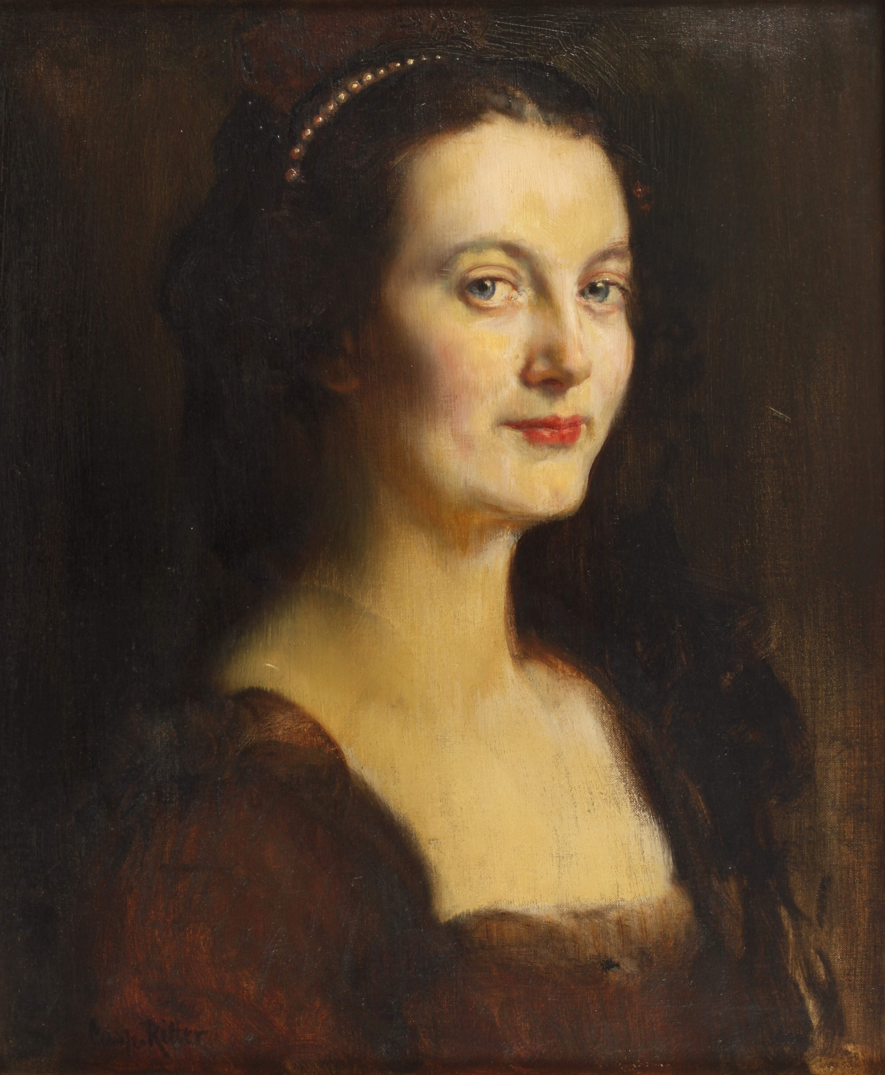 Caspar Ritter, Damenbildnis