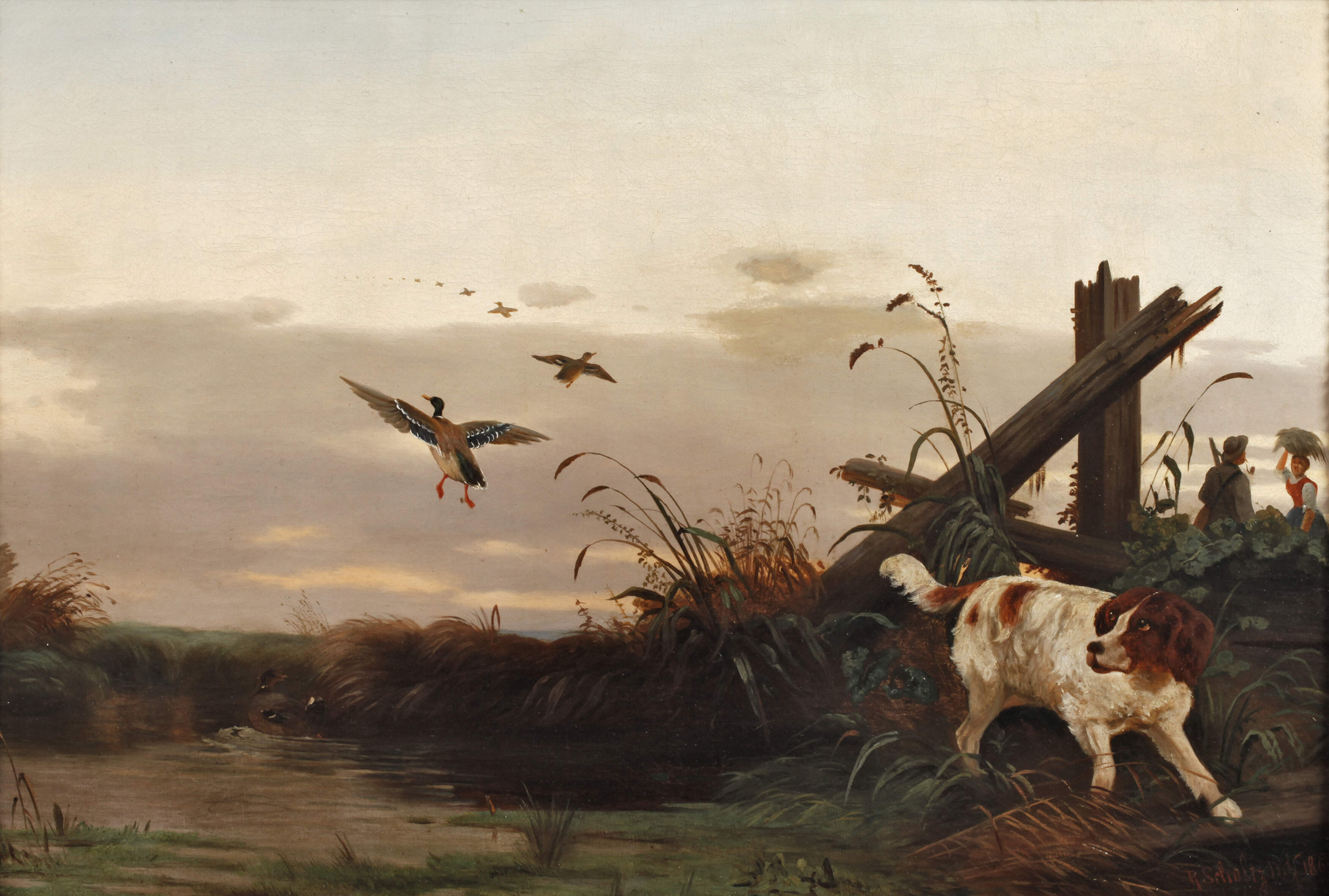 R. Scholtz, Seeuferszene