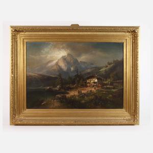 Hugo Veit, "Zugspitze i. Garmisch Partenkirchen"