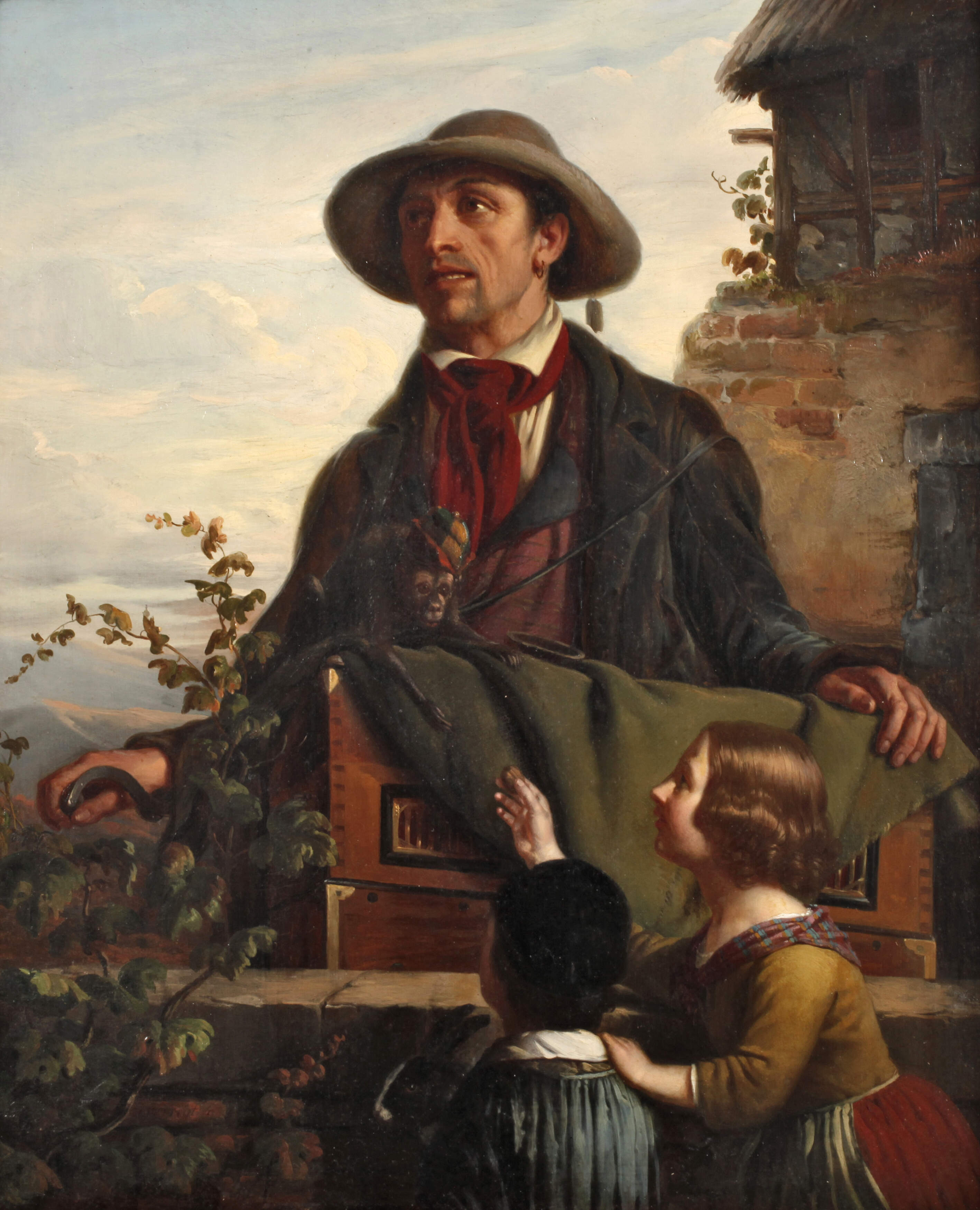 Jacob Johann Verreyt, Leierkastenmann