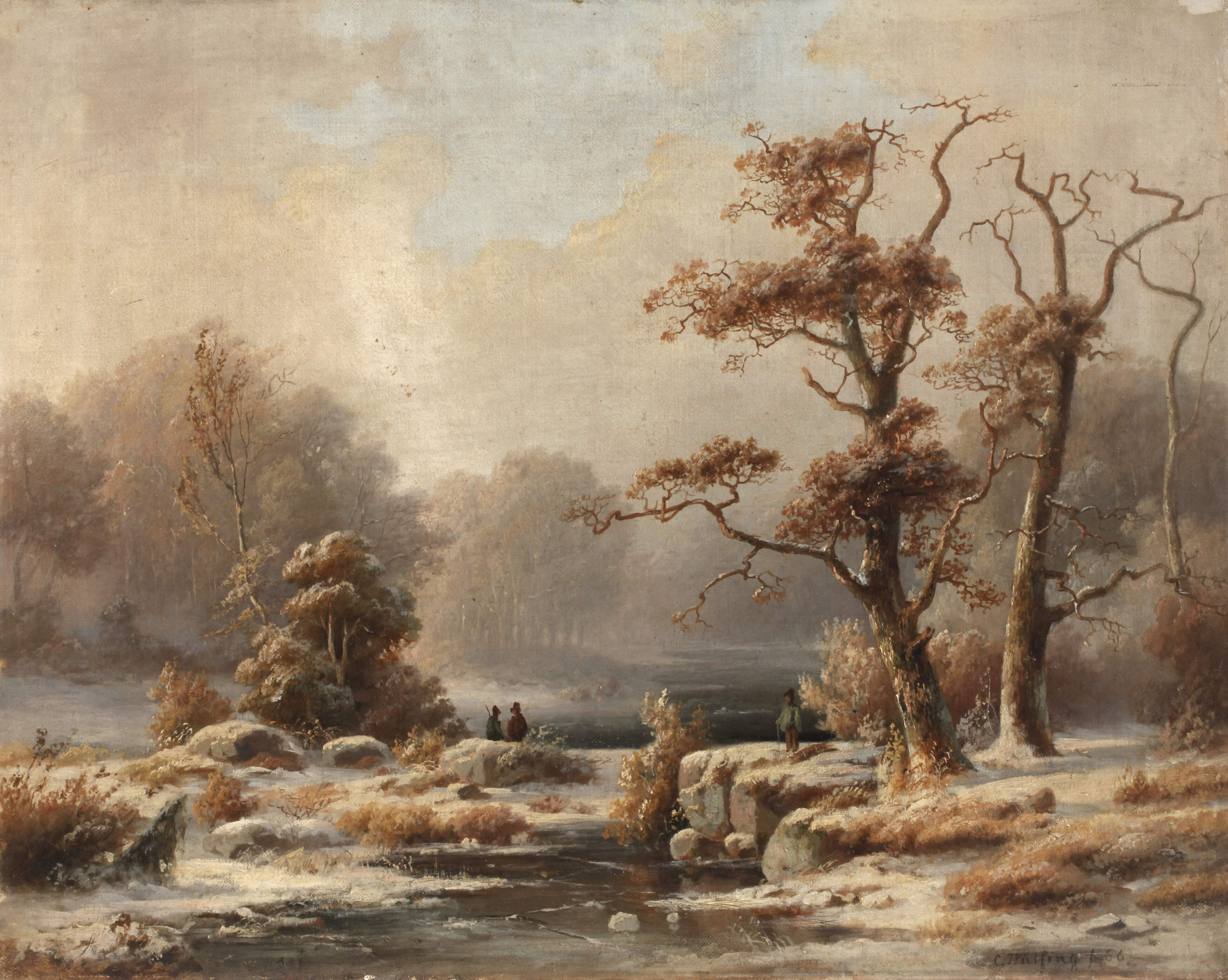 Carl Wülfing, Winterlandschaft