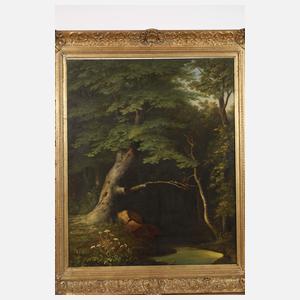 Andreas Ziegler, attr., Waldinneres