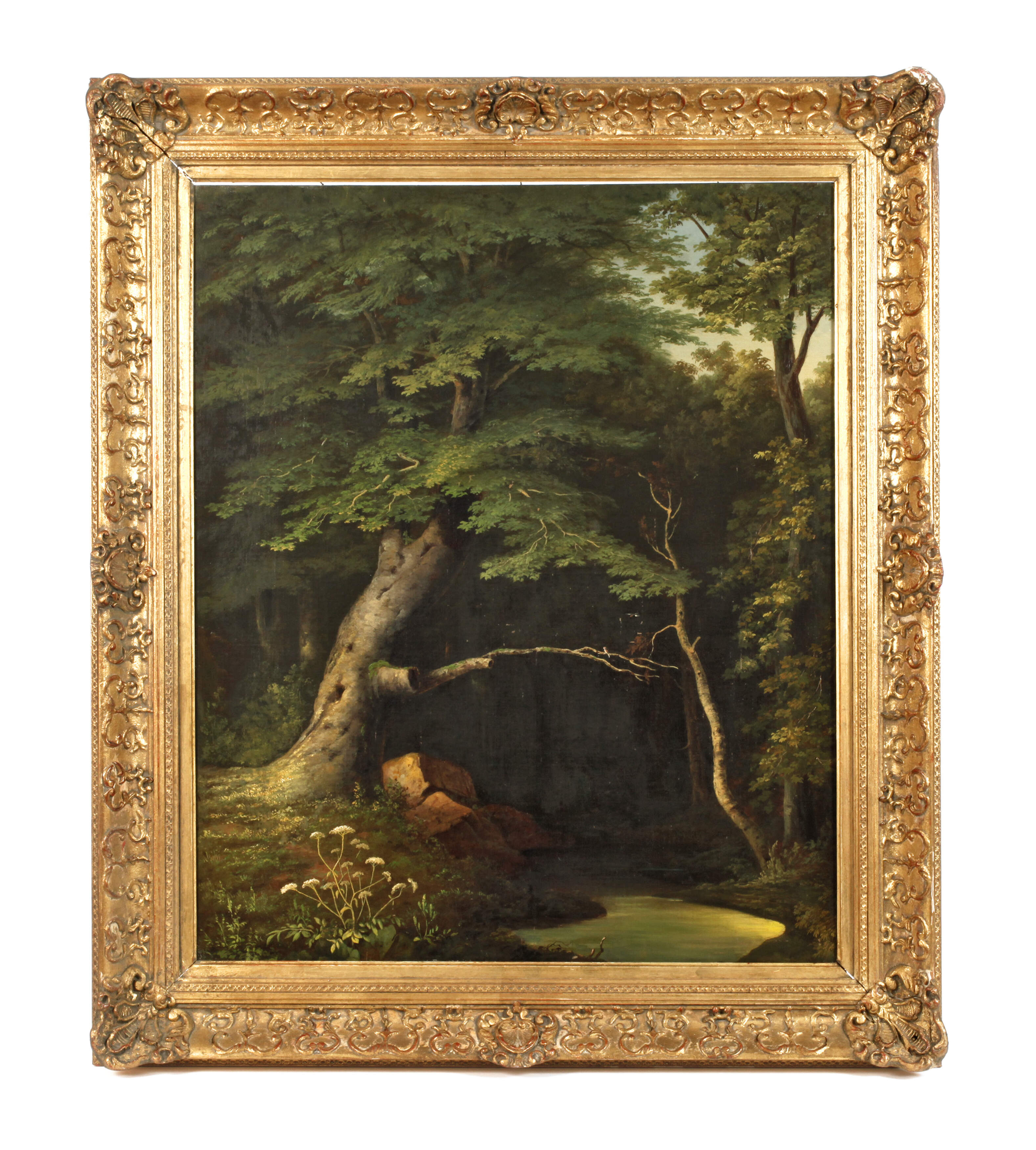 Andreas Ziegler, attr., Waldinneres