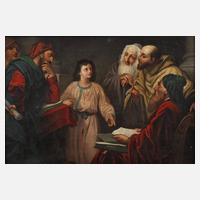 nach Heinrich Hofmann, Der Jesusknabe im Tempel111