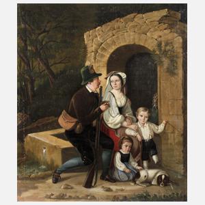 Die Aufwartung am Brunnen