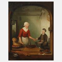 Großbürgerliche Küchenszene111