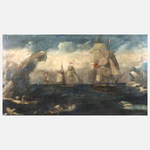 Segler auf Arktisexpedition