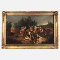 Imposante Schlachtenszene der Befreiungskriege111