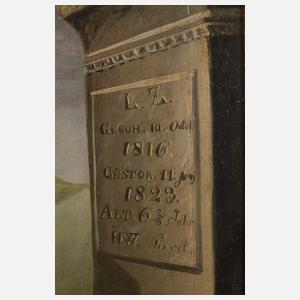 Kinder-Biedermeierbildnis