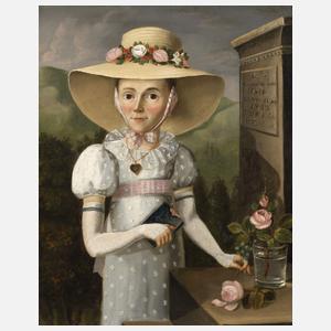 Kinder-Biedermeierbildnis