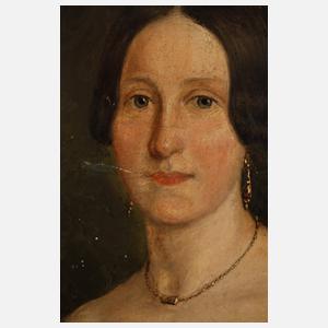 Biedermeier-Damenportrait