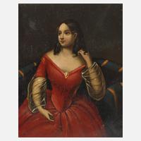 Biedermeier-Miniatur-Damenportrait111