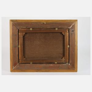 Spätromantiker, Frau am abendlichen Alpensee