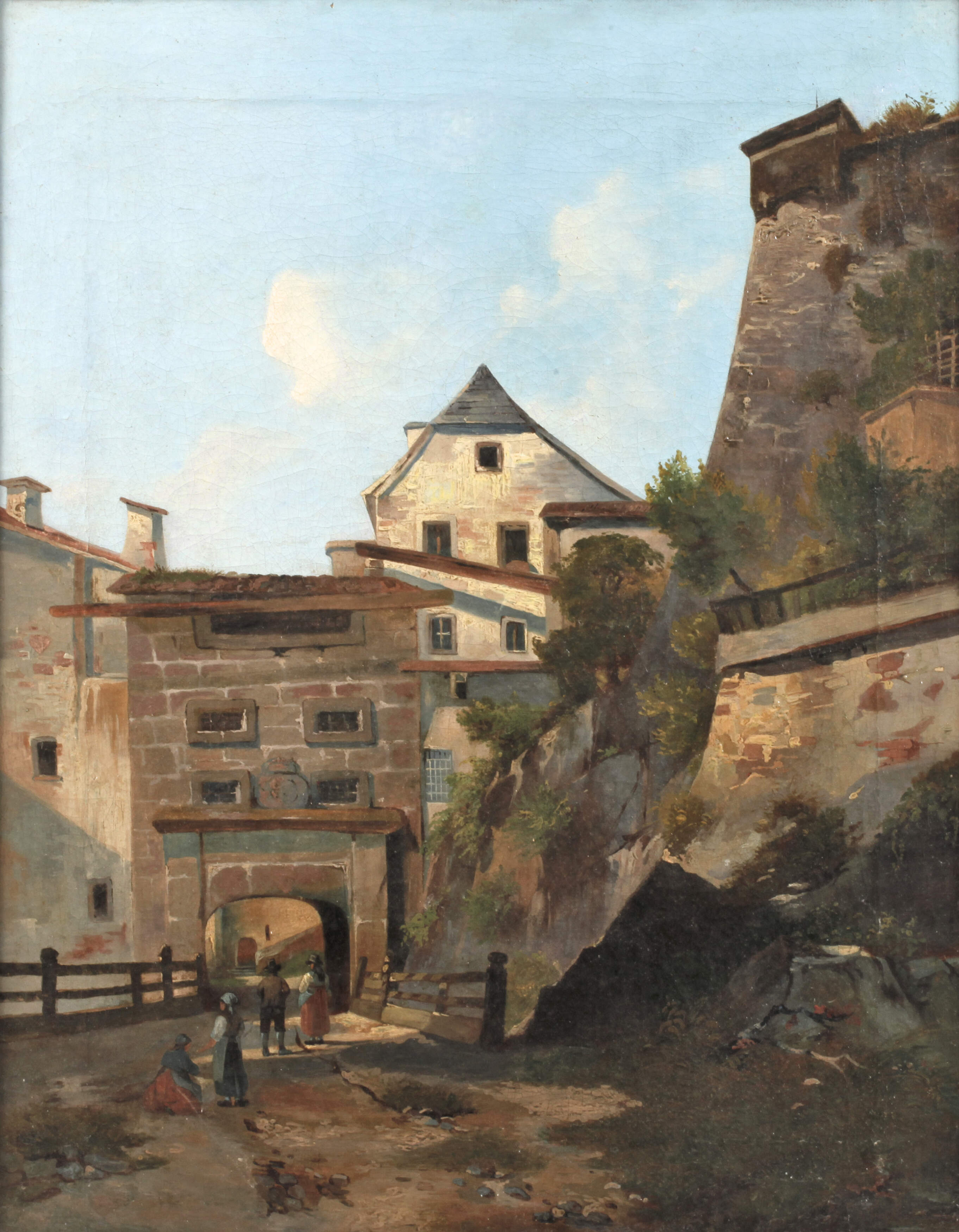 Festungstor der Ehrenberger Klause in Tirol