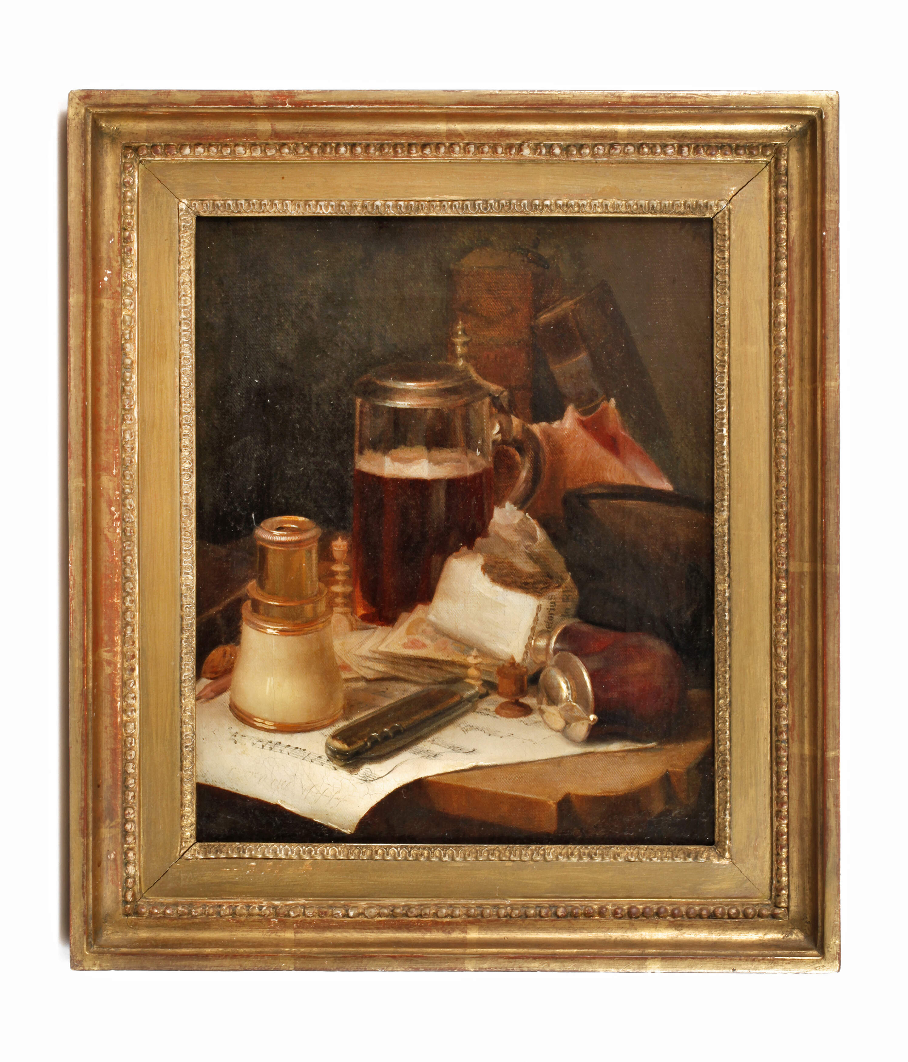 Stillleben mit Fernglas