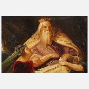 König in der Grotte