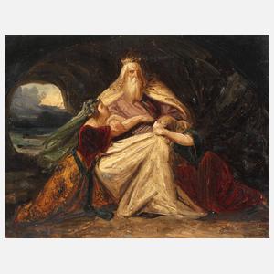 König in der Grotte