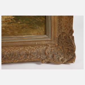 Georg Arnold-Graboné, "Rosengarten nach dem Regen"