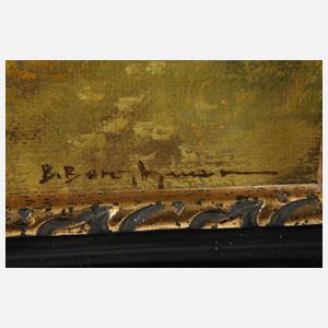 Buhumil Berghauer, Sommerliche Alm in den Alpen