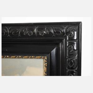 Buhumil Berghauer, Sommerliche Alm in den Alpen