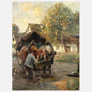 Max Bergmann, Die Rast