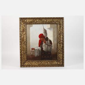 Friedrich Heinrich Brühne, Spinnender Mann