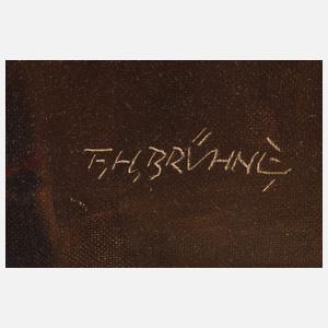 Friedrich Heinrich Brühne, Spinnender Mann