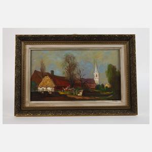 József Przudzik, Dorf am Balaton