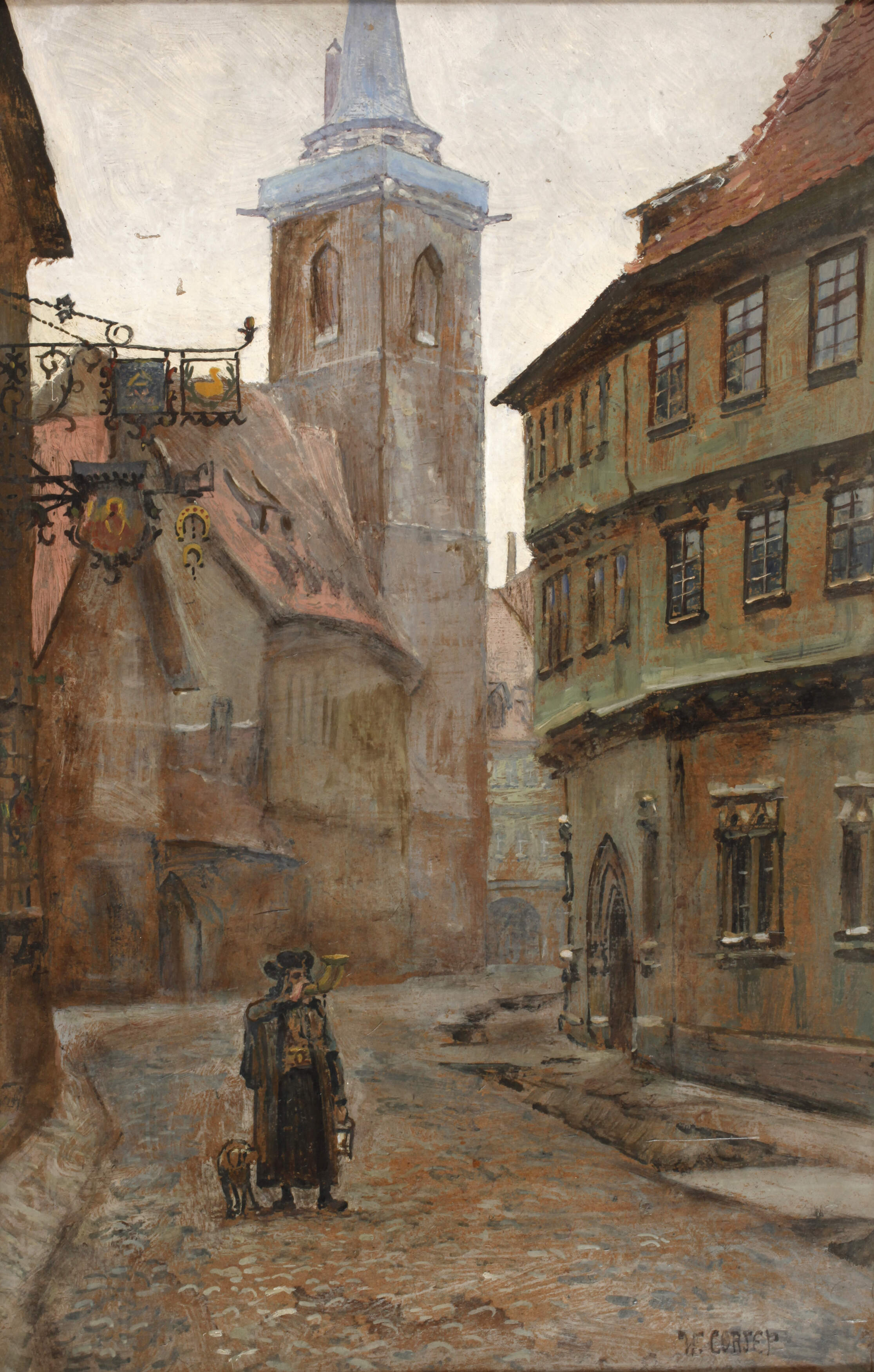 Walter Corsep, "Die Allerheiligenstraße in Erfurt"
