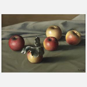 Frantisek Xaver Diblík, Stillleben mit Äpfeln