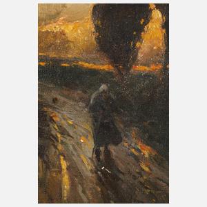 Arthur Vidal Diehl, Abendlicher Heimweg