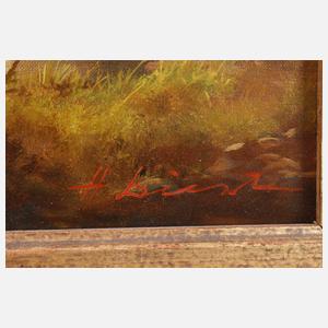 Hermann Dieste, Mühle im Gebirge