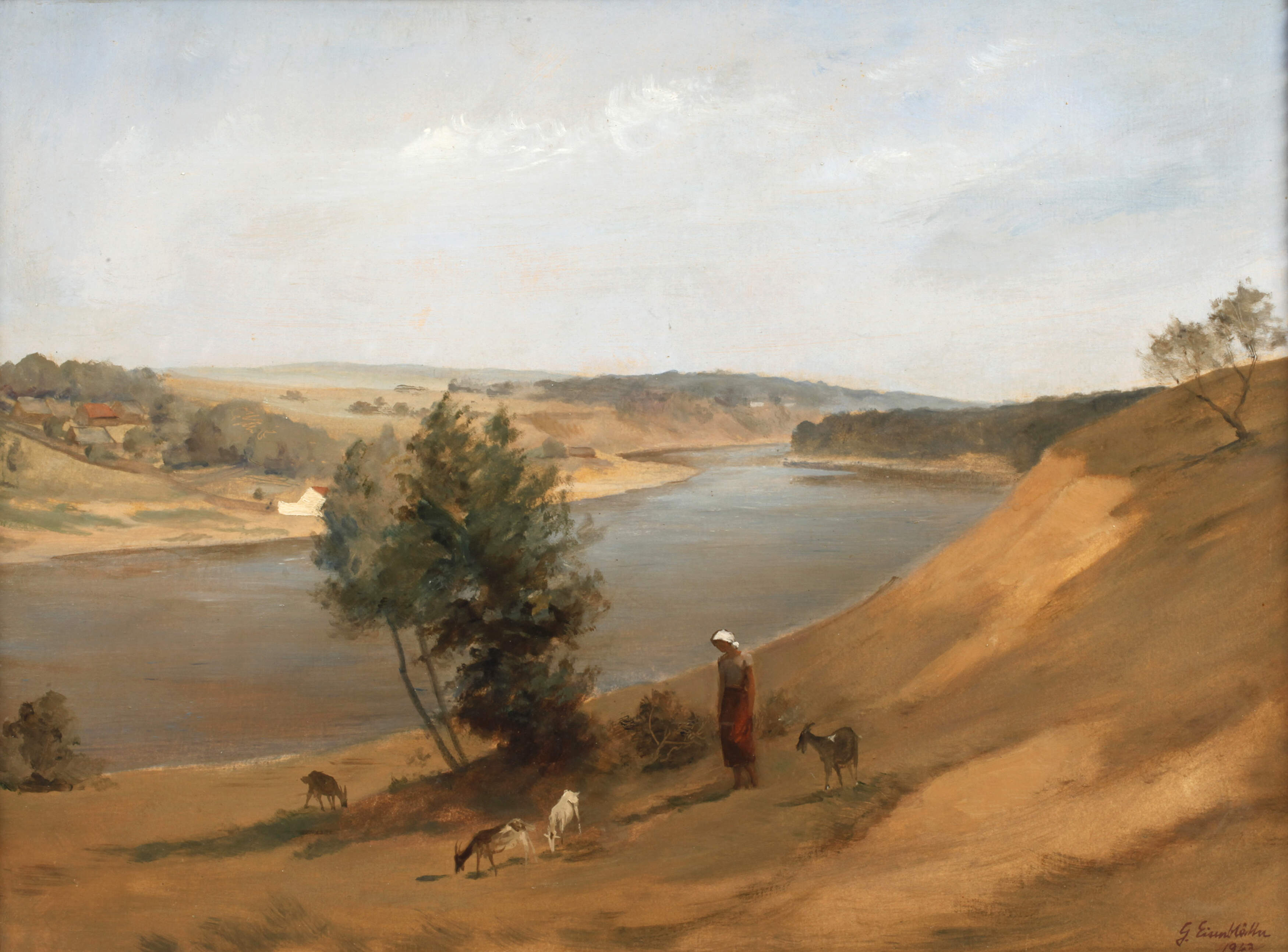 Gerhard Eisenblätter, "Am Ufer der Memel"