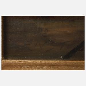 Ernst, Faust mit Mephisto in Auerbachs Keller