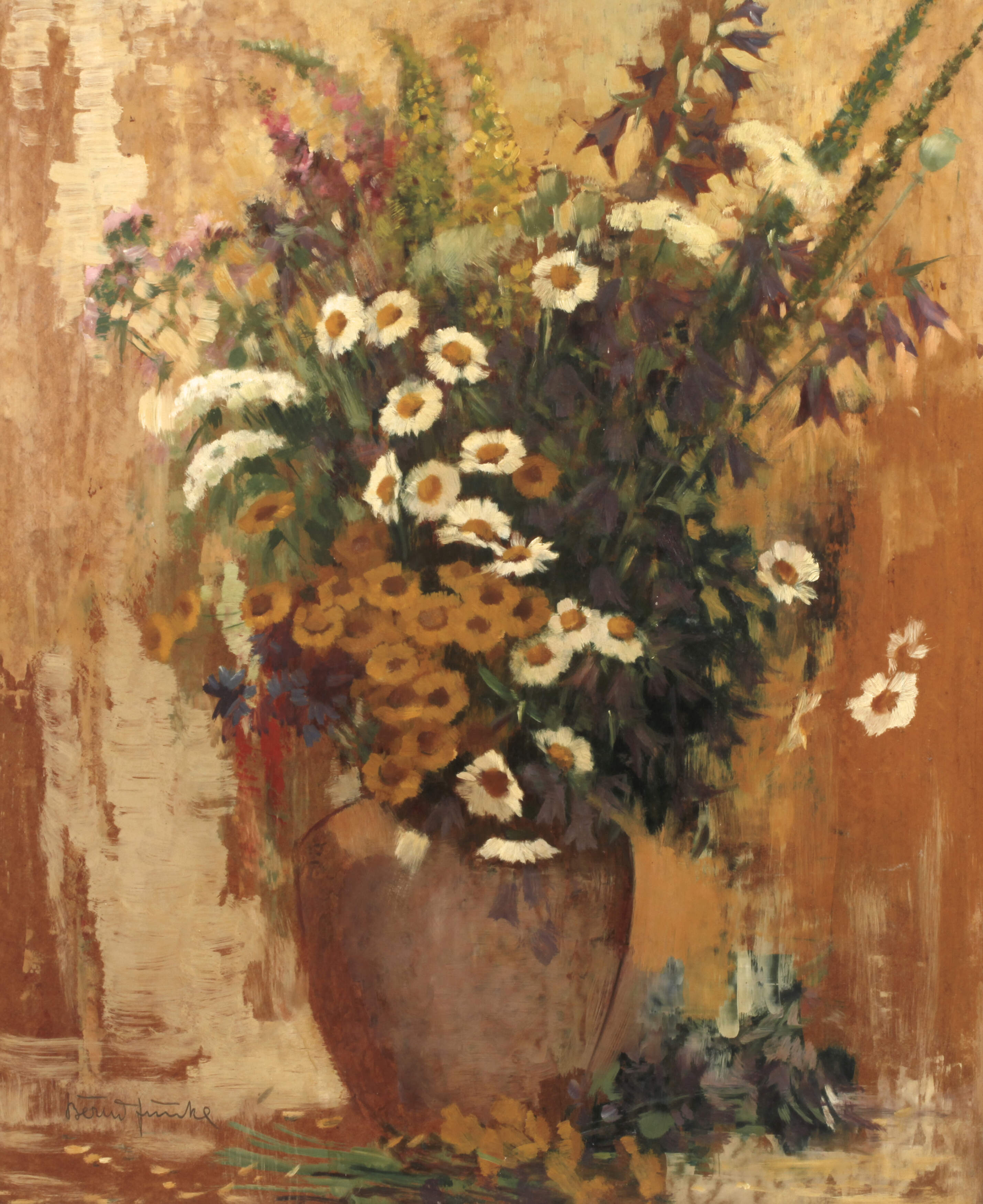 Bernd Funke, Blumenstillleben