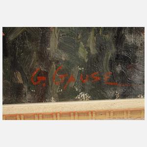 G. Gause, Blick auf Meran in Tirol