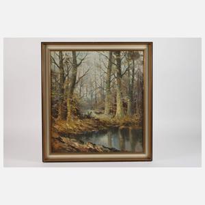 Ernst Greyer, Am Waldteich