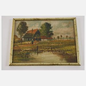 Heinrichs, Kleine Sammlung Gemälde