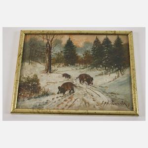 Heinrichs, Kleine Sammlung Gemälde