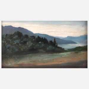 Georg von Hoesslin, Mystische südliche Landschaft