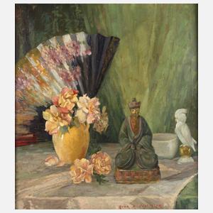 Rena Hostetler, Stillleben mit Fächer