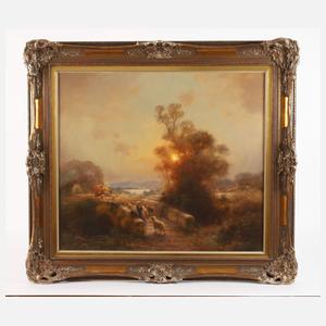 Günter König, Romantische Abendlandschaft