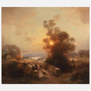 Günter König, Romantische Abendlandschaft