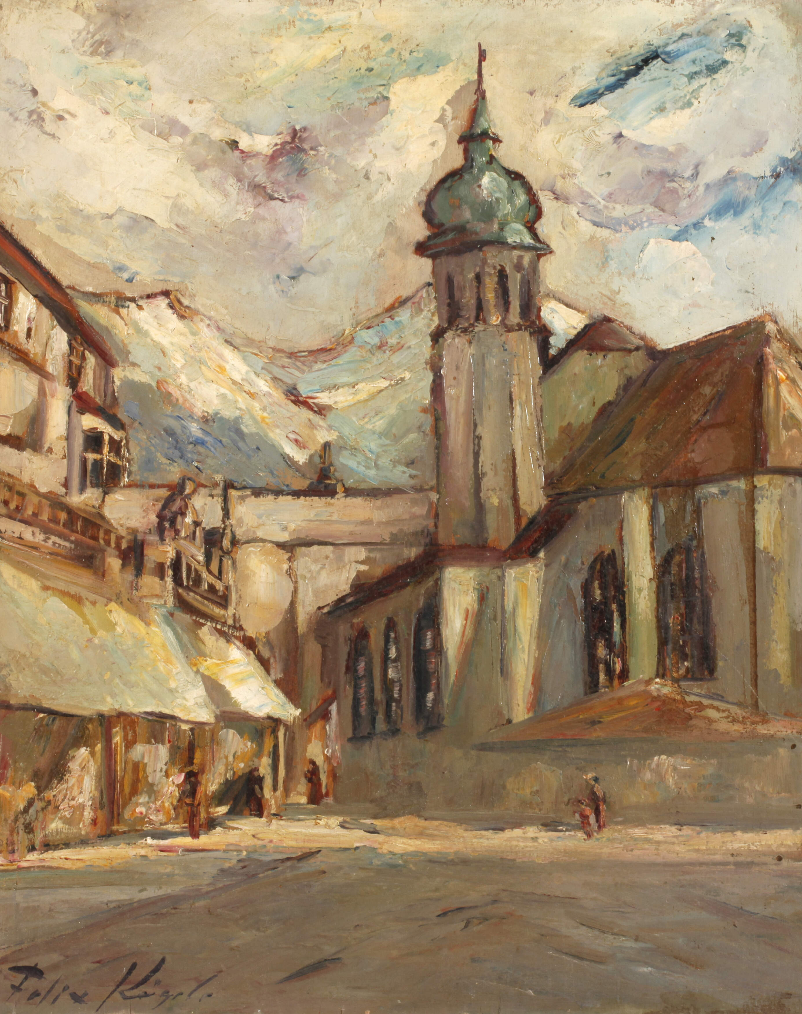 Felix Kügele, Die Hofkirche in Innsbruck