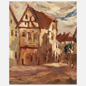 Felix Kügele, "In der Burggasse"