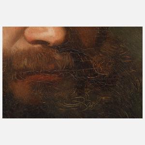 Hedwig von Lepel-Gnitz, attr., Herr mit Mütze