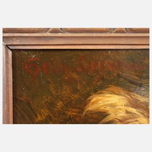 Hedwig von Lepel-Gnitz, attr., Hund und Katz