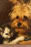 Hedwig von Lepel-Gnitz, attr., Hund und Katz
