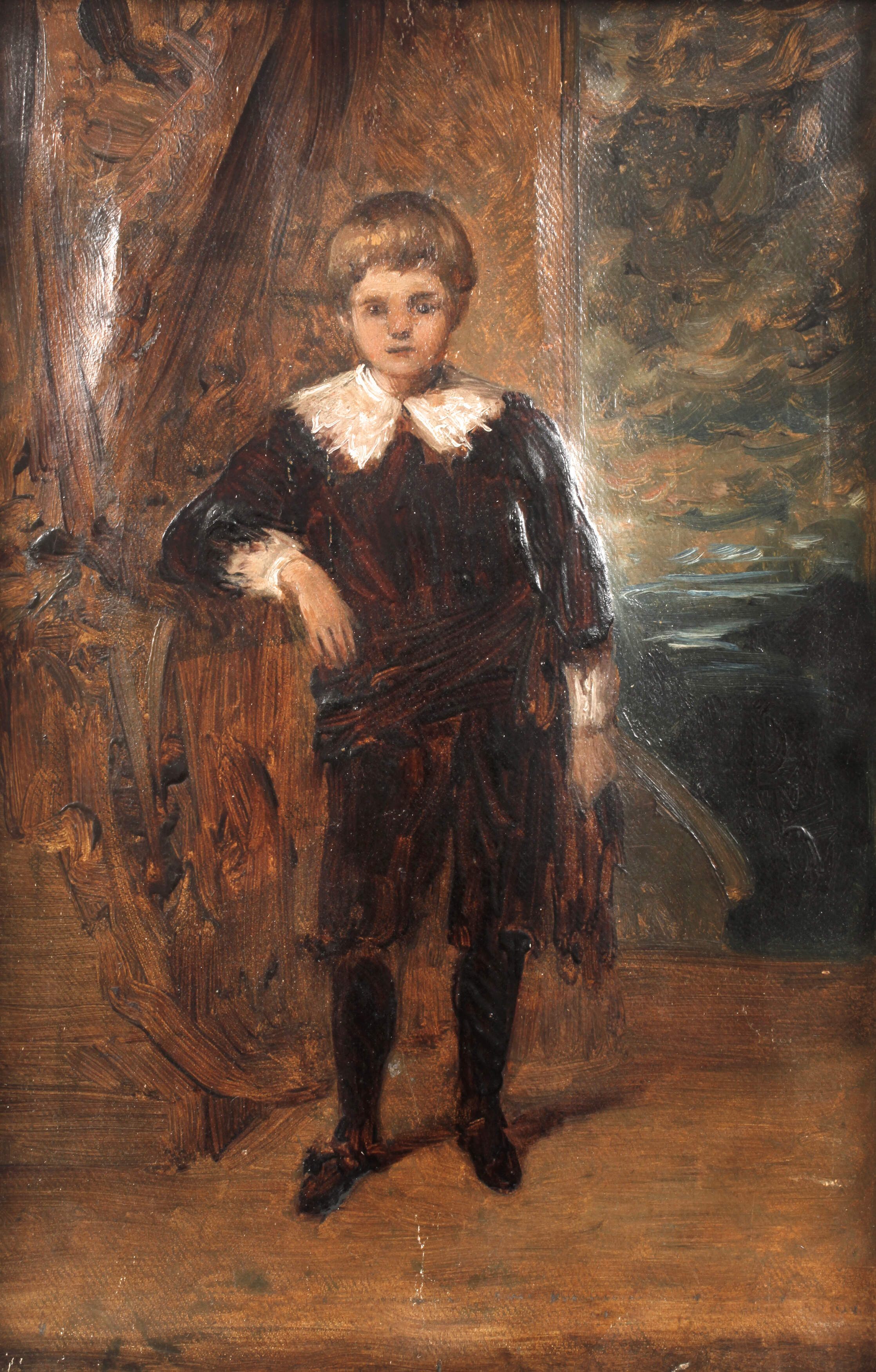 Hedwig von Lepel-Gnitz, Skizze des Sohnes